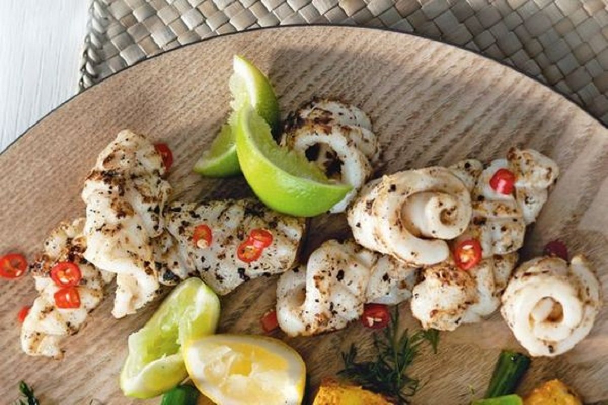 Barbecued Salt & Pepper Squid (By Taste.com)