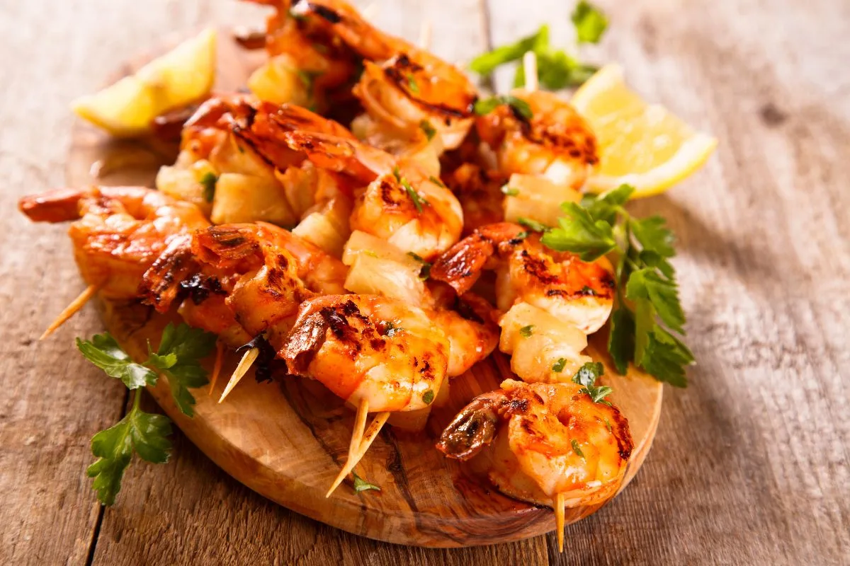 Smoked Shrimp Skewers