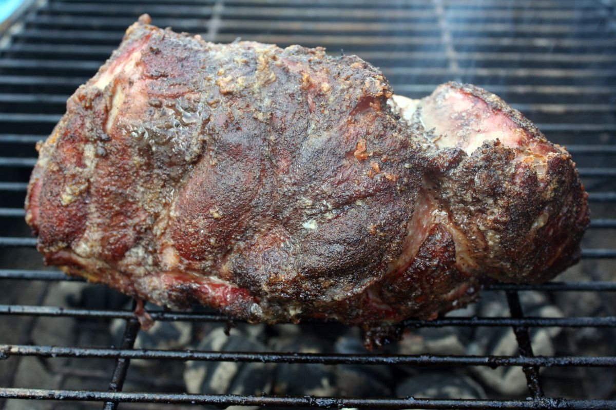 Should The Pork Butt Be Fat Side Up Or Down When Grilling?